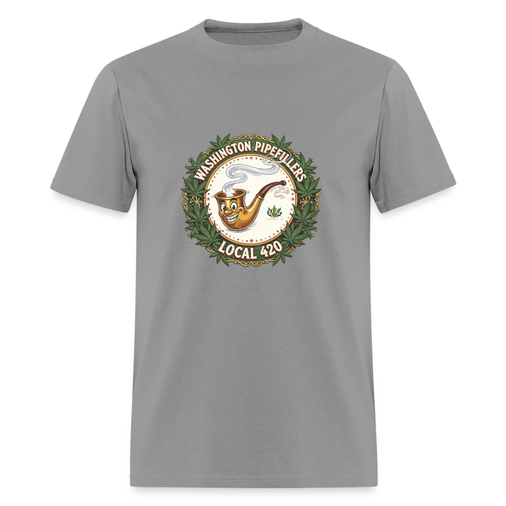 WASHINGTON PIPEFILLERS LOCAL 420 Men's T-Shirt - rock