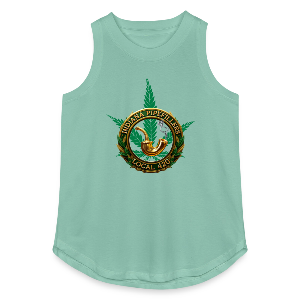 INDIANA PIPEFILLERS LOCAL 420 Women's Relaxed Tank Top - saltwater