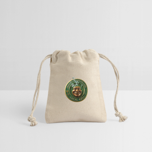 CONNECTICUT PIPEFILLERS LOCAL 420 Reusable Gift Bag - Natural