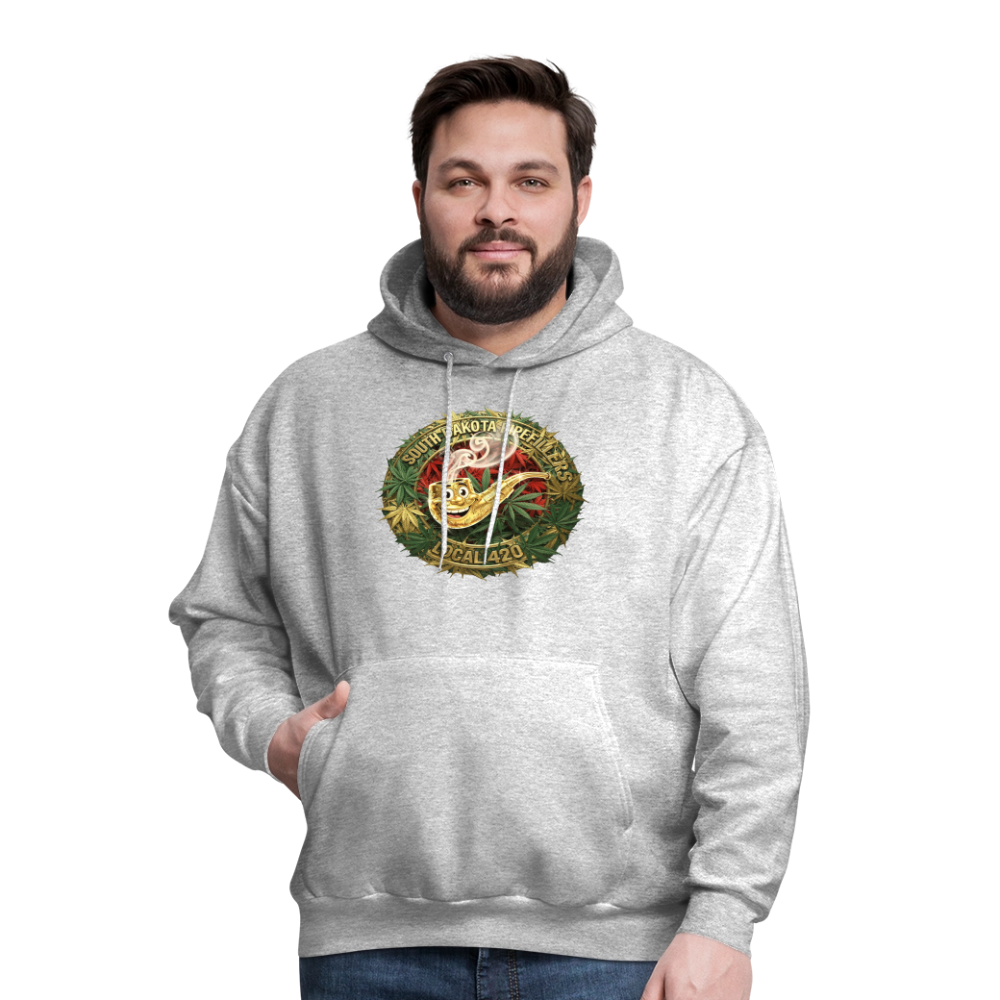 SOUTH DAKOTA PIPEFILLERS LOCAL 420 Men's  Hoodie - heather gray