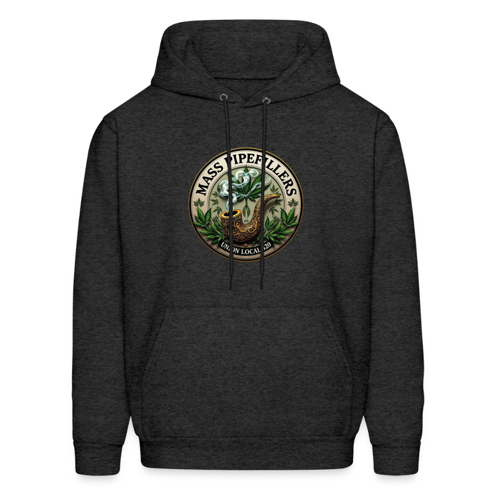 MASS PIPEFILLERS LOCAL 420 Men's Hoodie - charcoal grey