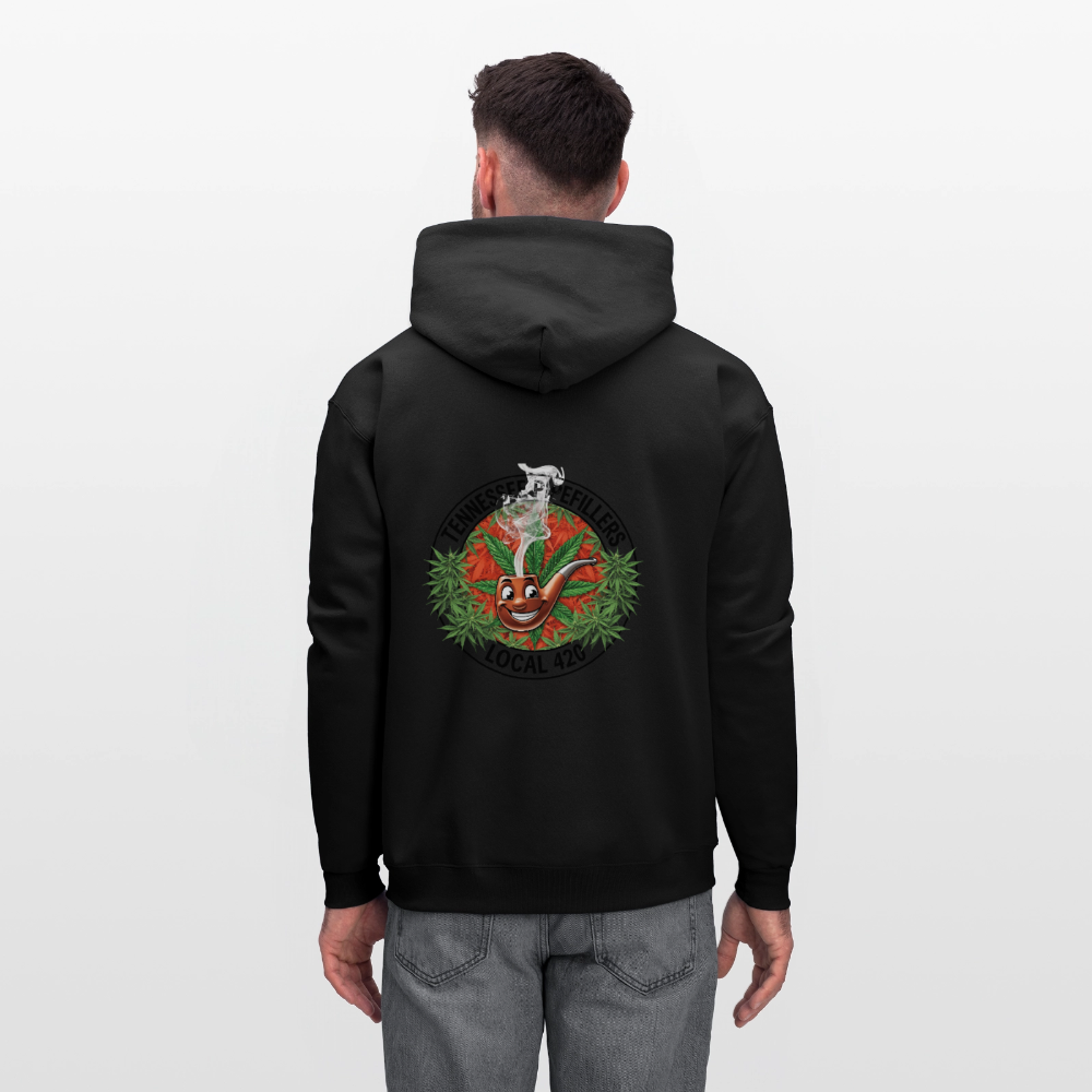 TENNESSEE PIPEFILLERS LOCAL 420 Men's Hoodie - black