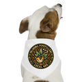 OKLAHOMA PIPEFILLERS LOCAL 420 Dog Bandana - white