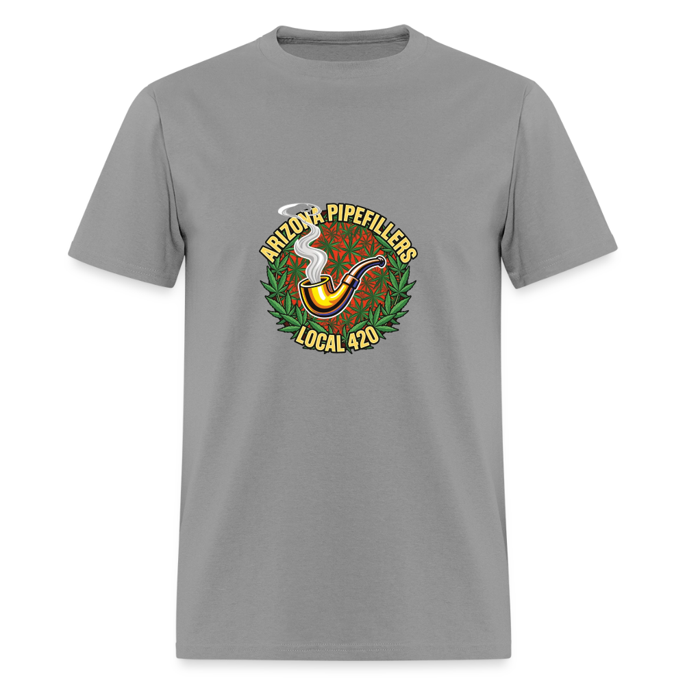 ARIZONA PIPEFILLERS LOCAL 420  F/B DESIGN Men's T-Shirt - rock