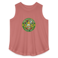 NORTH DAKOTA PIPEFILLERS LOCAL 420 F/B 2 DESIGNS Women's Curvy Relaxed Tank Top - mauve