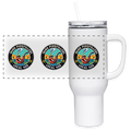 IDAHO PIPEFILLERS LOCAL 420 40oz Travel Tumbler - white
