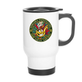 NEBRASKA PIPEFILLERS LOCAL 420 Travel Mug - white