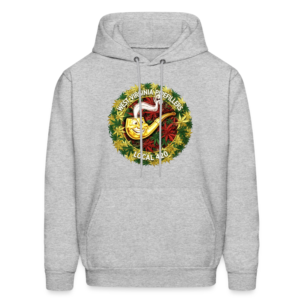 WEST VIRGINIA PIPIEFILLERS LOCAL 420 Men's Hoodie - heather gray