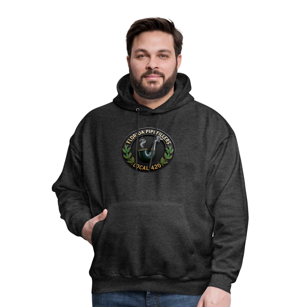 FLORIDA PIPEFILLERS LOCAL 420 Men's Hoodie - charcoal grey