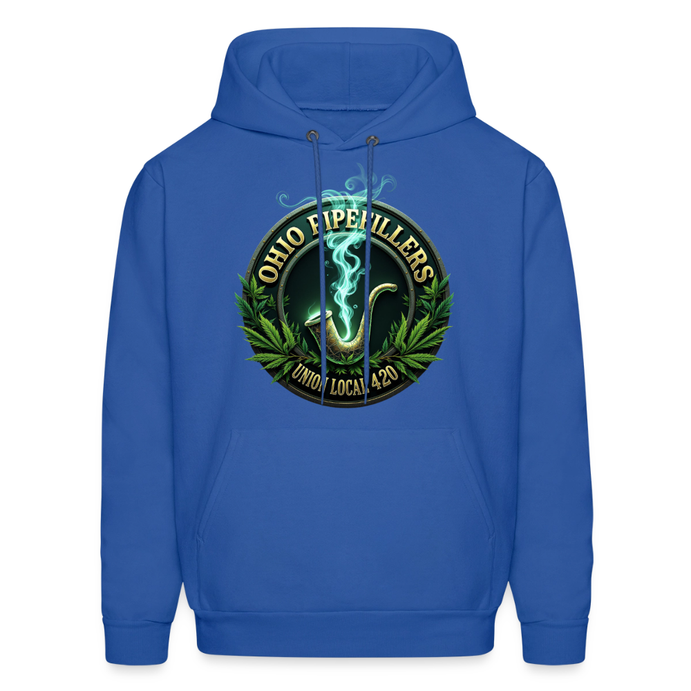 OHIO PIPEFILLERS UNION LOCAL 420 Men's Hoodie - royal blue