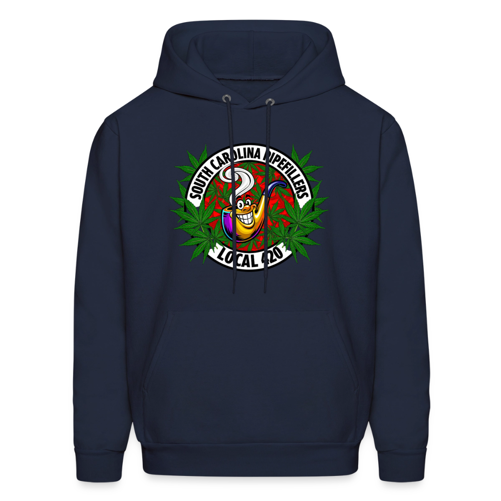 SOUTH CAROLINA PIPEFILLERS LOCAL 420 Men's Hoodie - navy