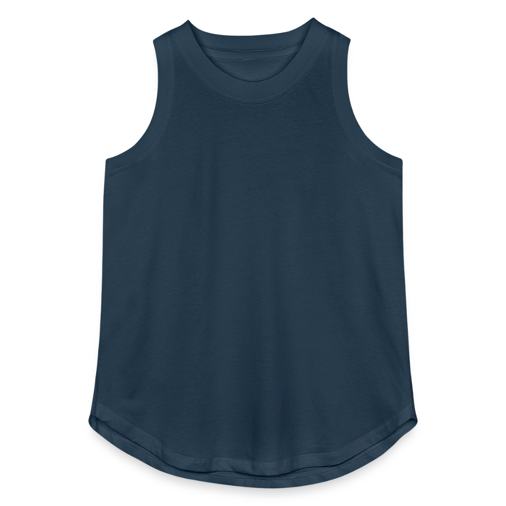 INDIANA PIPEFILLERS LOCAL 420 F/B DESIGN Women's Curvy Relaxed Tank Top - denim