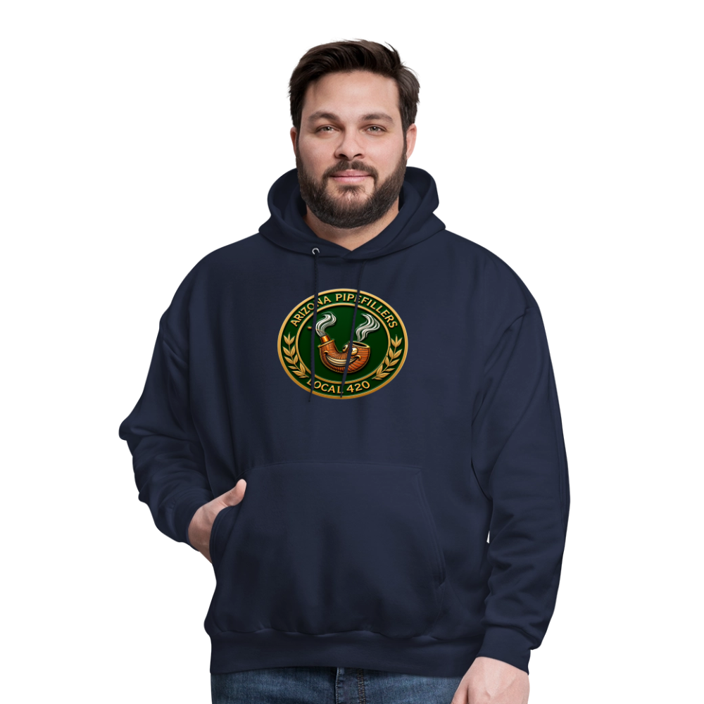 ARIZONIA PIPEFILLERS LOCAL 420 Men's Hoodie - navy