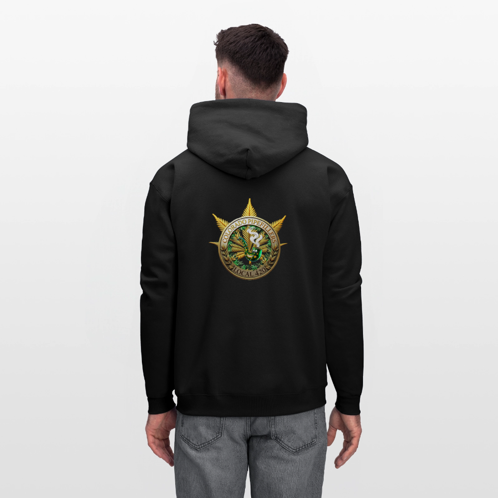 COLORADO PIPEFILLERS LOCAL 420 Men's Hoodie - black