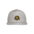 GURU GANJA GARB Snapback Baseball Cap - heather gray
