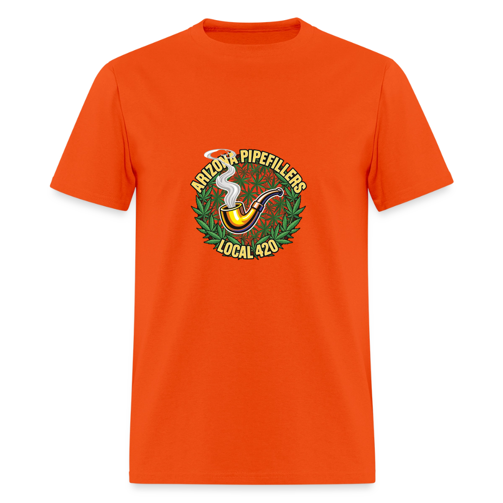 ARIZONA PIPEFILLERS LOCAL 420 MEN'S T-Shirt - orange
