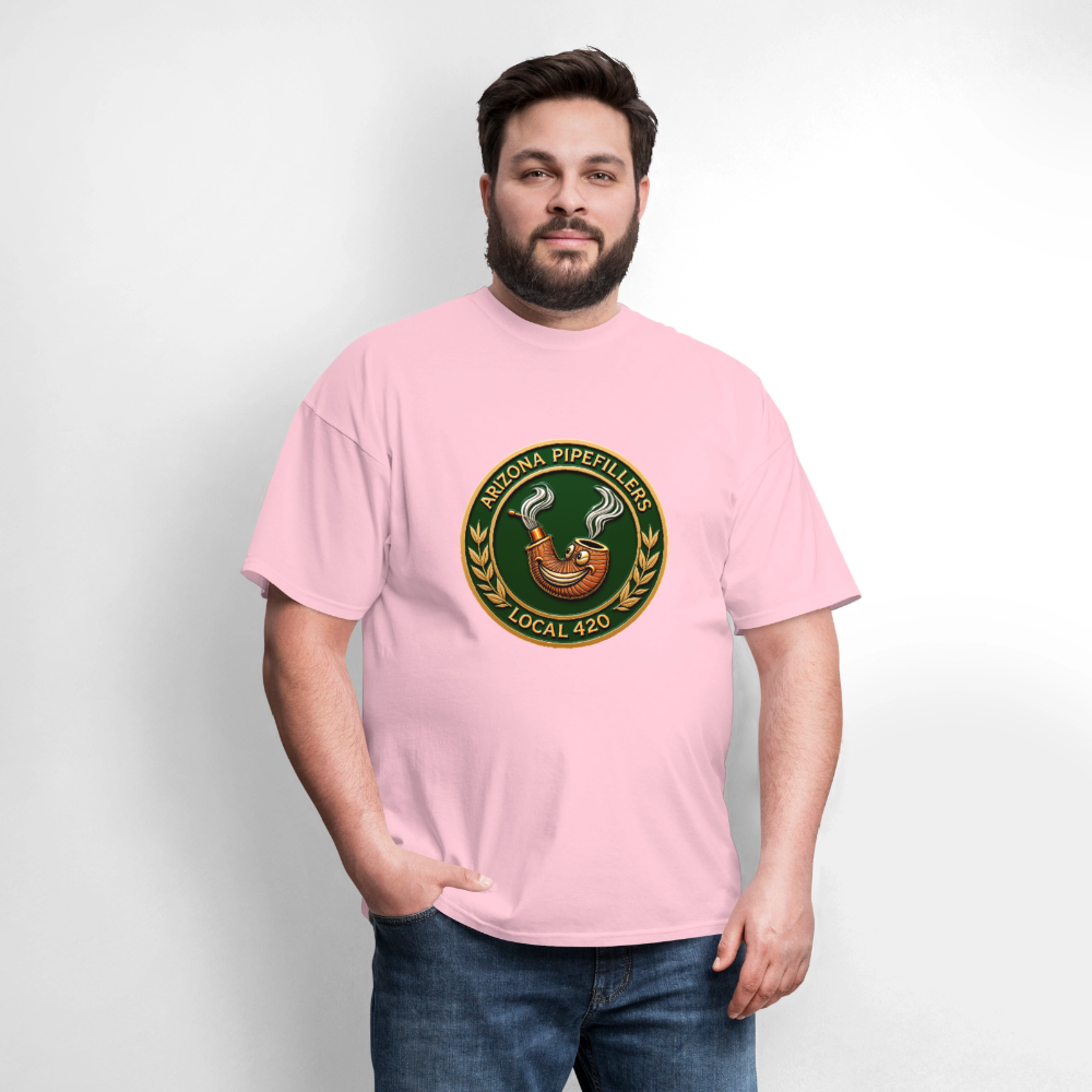 ARIZONIA PIPEFILLERS LOCAL 420 F/B DESIGN Men's T-Shirt - pink