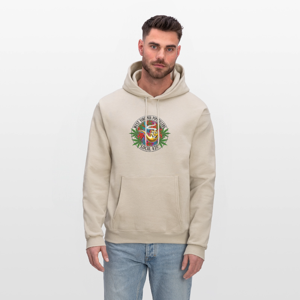 WEST VIRGINIA  PIPEFILLERS LOCAL 420 Men's Hoodie - Sand