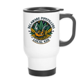 DELAWARE PIPEFILLERS LOCAL 420 14oz Stainless Steel Travel  Mug - white
