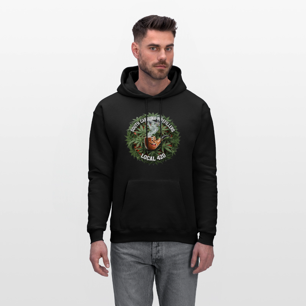 SOUTH CAROLINA PIPEFILLERS LOCAL 420 Men's Hoodie - black