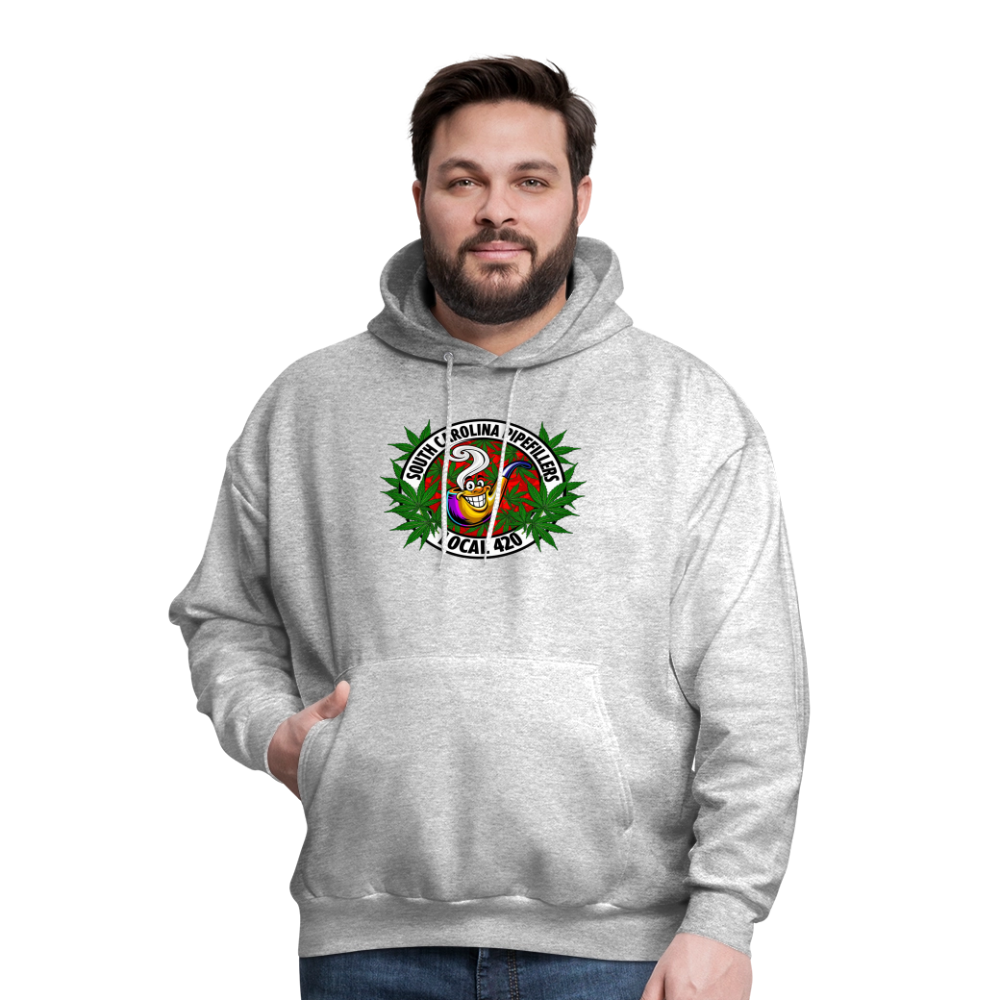 SOUTH CAROLINA PIPEFILLERS LOCAL 420 F/B DESIGN Men's Hoodie - heather gray