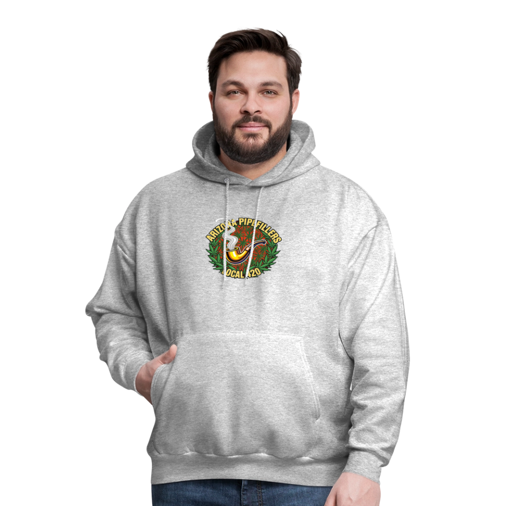 ARIZONA PIPEFILLERS LOCAL 420 F/B DESIGN Men's Hoodie - heather gray