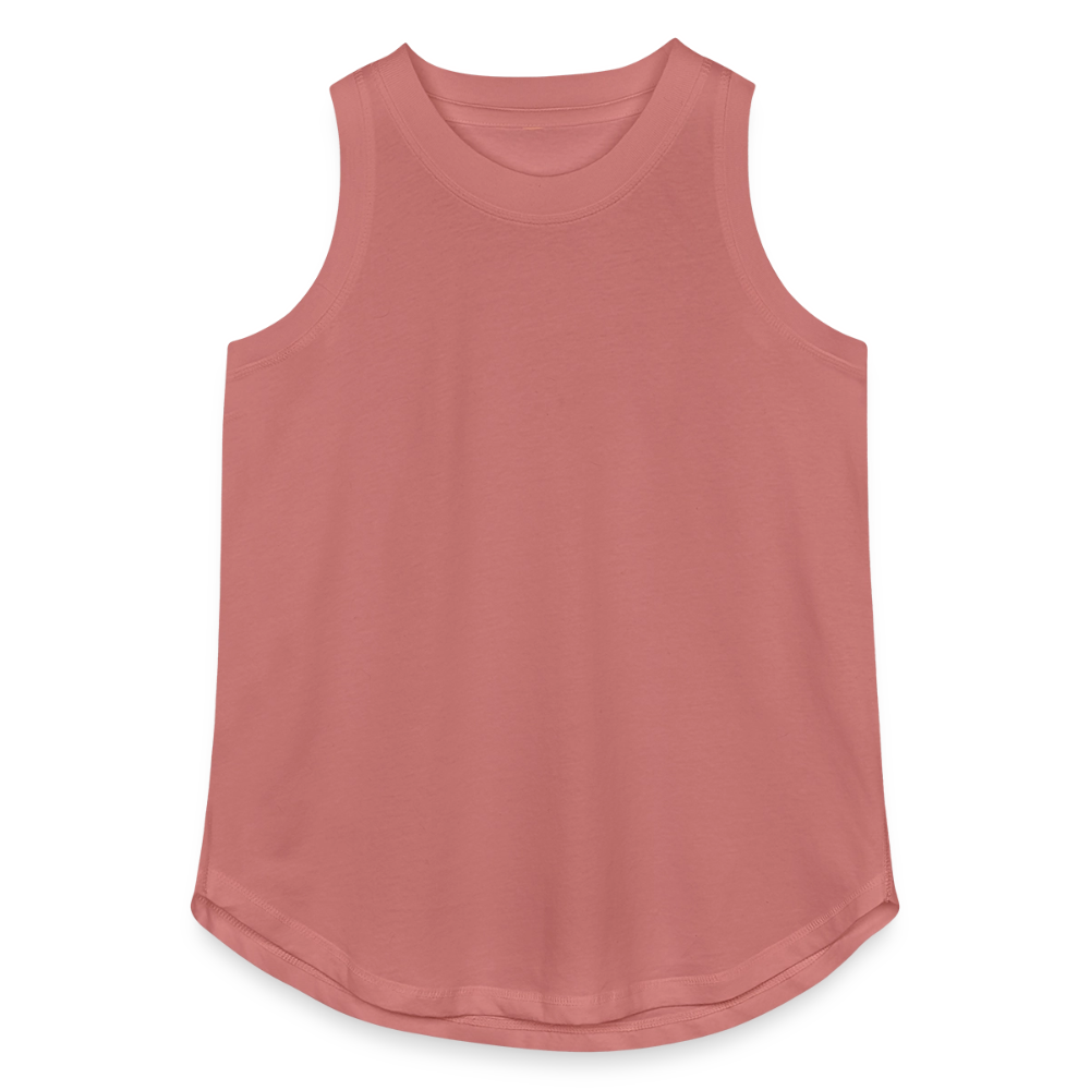 INDIANA PIPEFILLERS LOCAL 420 F/B DESIGN Women's Curvy Relaxed Tank Top - mauve