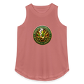 RHODE ISLAND PIPEFILLERS LOCAL 420 Women's Relaxed Tank Top - mauve