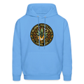 OKLAHOMA PIPEFILLERS LOCAL 420  F/B DESIGNS Men's Hoodie - carolina blue