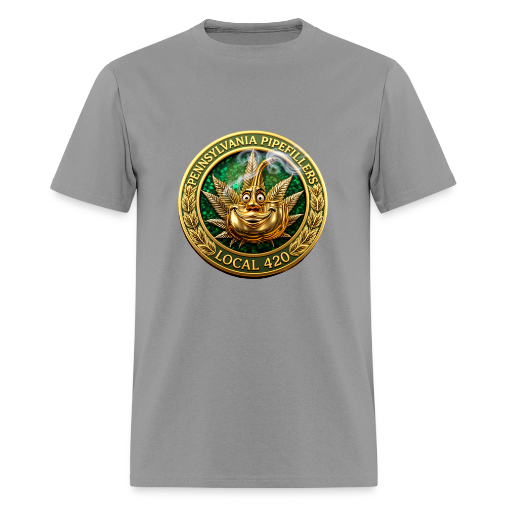 PENNSYLVANIA  PIPEFILLERS LOCAL 420 Men's T-Shirt - rock