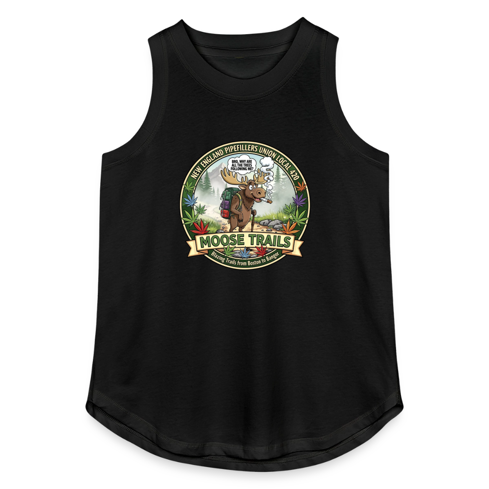 NEW ENGLAND PIPEFILLERS UNIONLOCAL 420 Women's Relaxed Tank Top - black