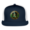 LOS ANGLES PIPEFILLERS LOCAL 420 Trucker Hat - navy/white
