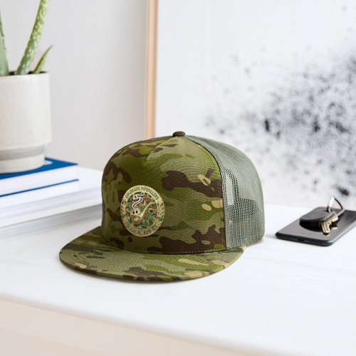COLORADO PIPEFILLERS LOCAL 420 CAMO Trucker Hat - MultiCam\green