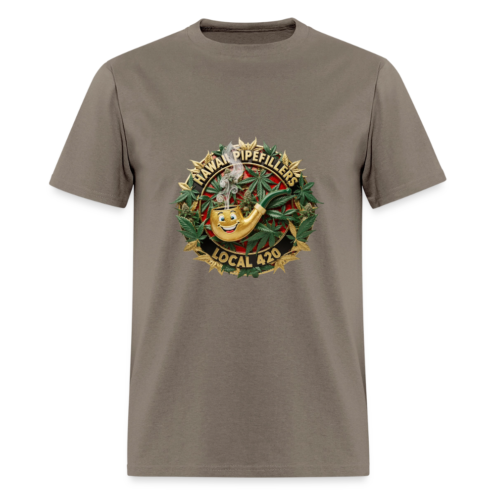 HAWAII PIPEFILLERS LOCAL 420 Men's T-Shirt - safari