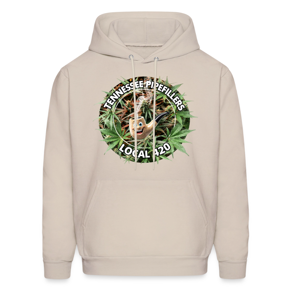 TENNESSEE PIPEFILLERS LOCAL 420 Men's  Hoodie - Sand