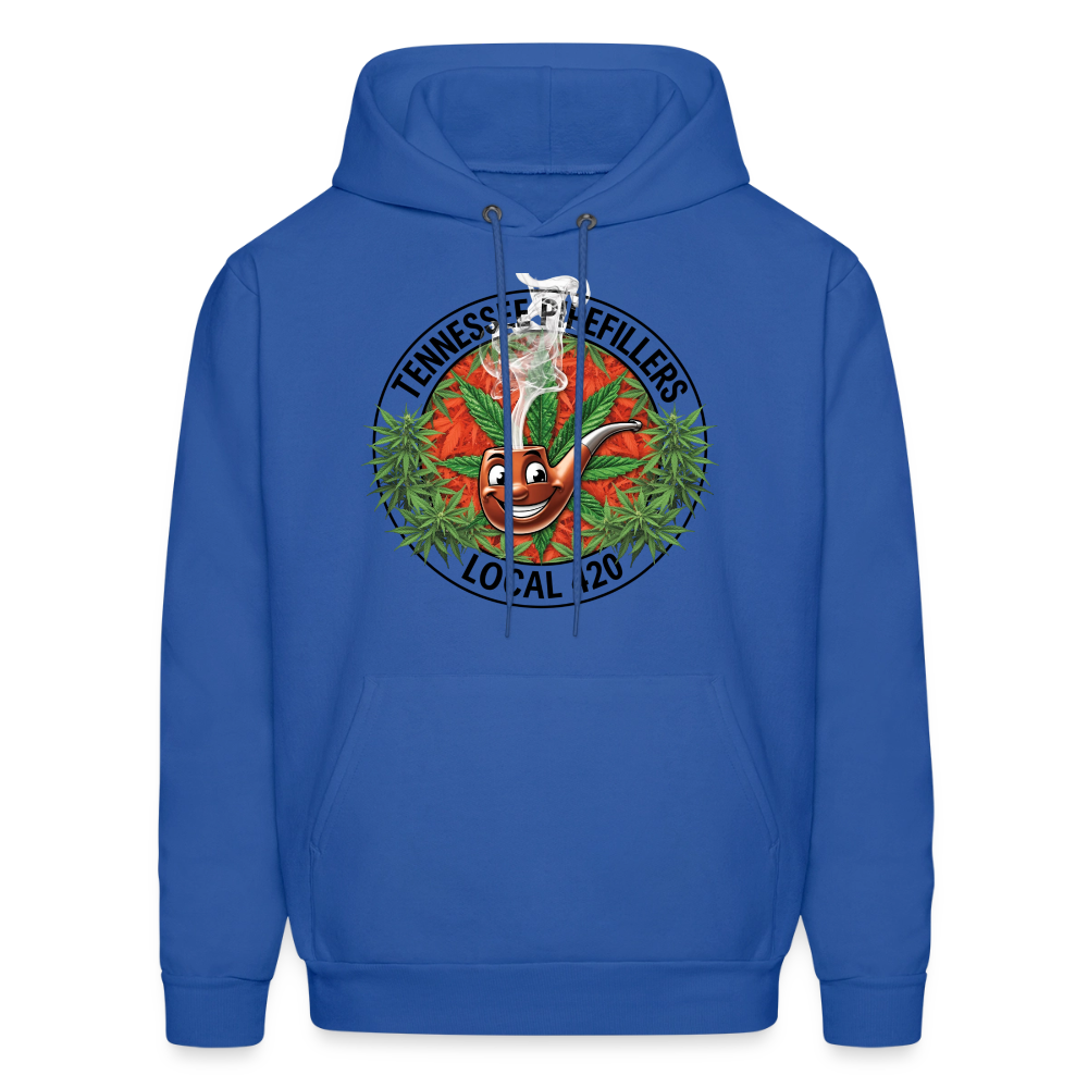 TENNESSEE PIPEFILLERS LOCAL 420 Men's Hoodie - royal blue