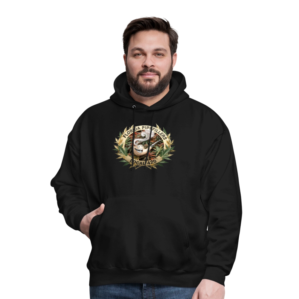 FLORIDA PIPEFILLERS LOCAL 420 Men's Hoodie - black