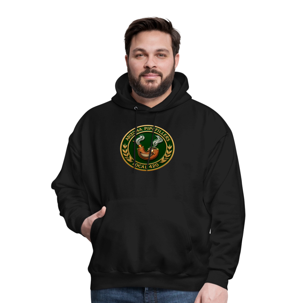 ARIZONIA PIPEFILLERS LOCAL 420 F/B DESIGN Men's Hoodie - black
