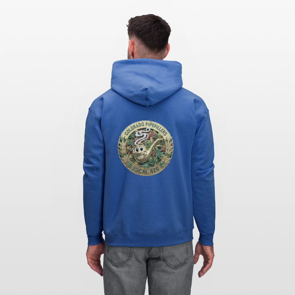 COLORADO PIPEFILLERS LOCAL 420 Men's Hoodie - royal blue
