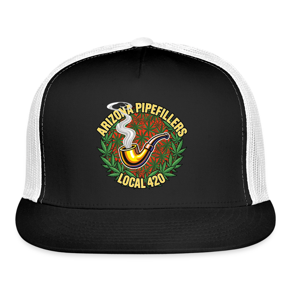 ARIZONA PIPEFILLERS LOCAL 420 Trucker Hat - black/white