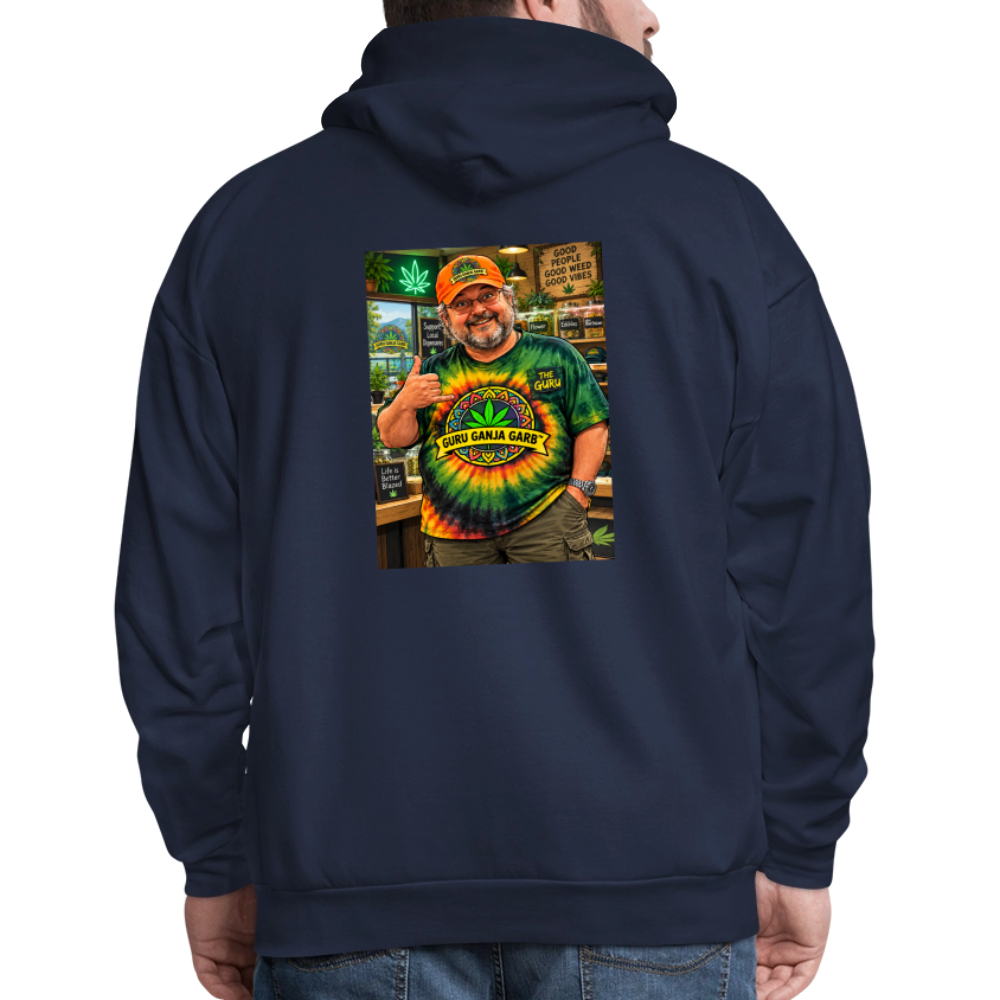 GURU GNJA GARB THE ORIGINAL GURU HOODIE - navy