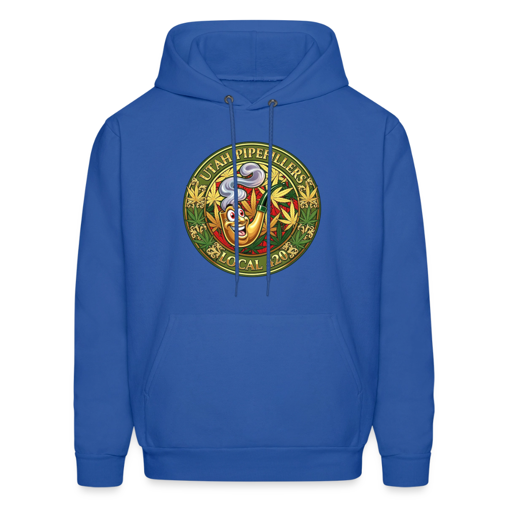 UTAH PIPEFILLERS LOCAL 420 Men's Hoodie - royal blue