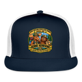 Trucker Hat - navy/white