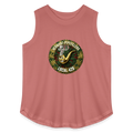VERMONT PIPEFILLERS LOCAL 420 Women's Curvy Relaxed Tank Top - mauve