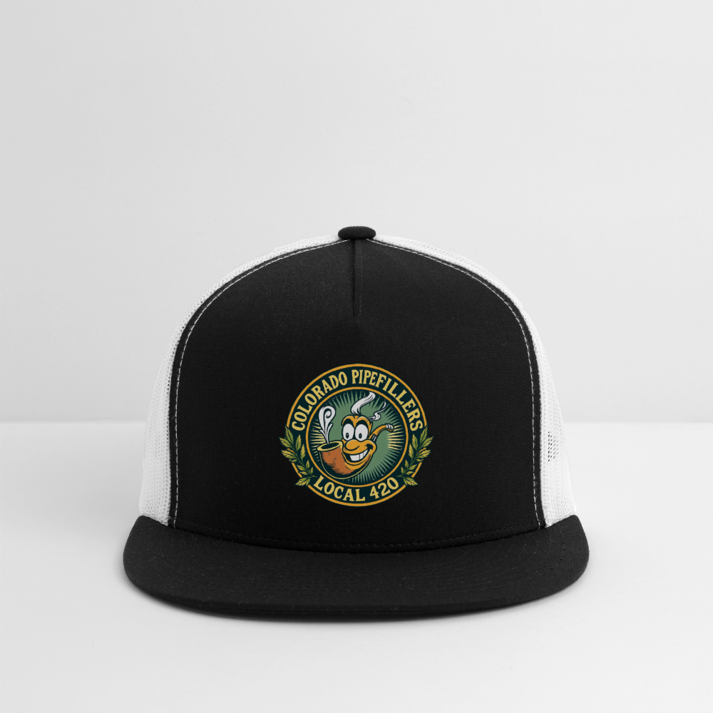 COLORADO PIPEFILLERS LOCAL 420 Trucker Hat - black/white