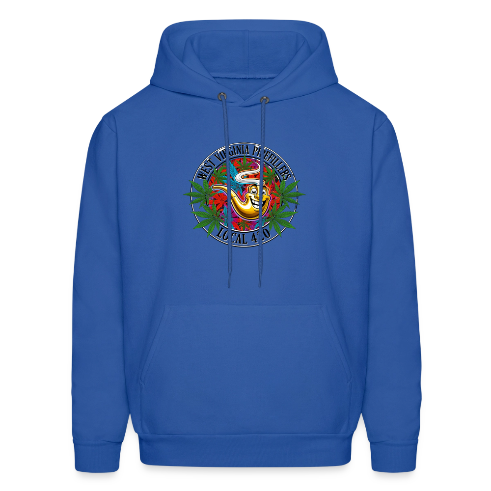 WEST VIRGINIA  PIPEFILLERS LOCAL 420 Men's Hoodie - royal blue