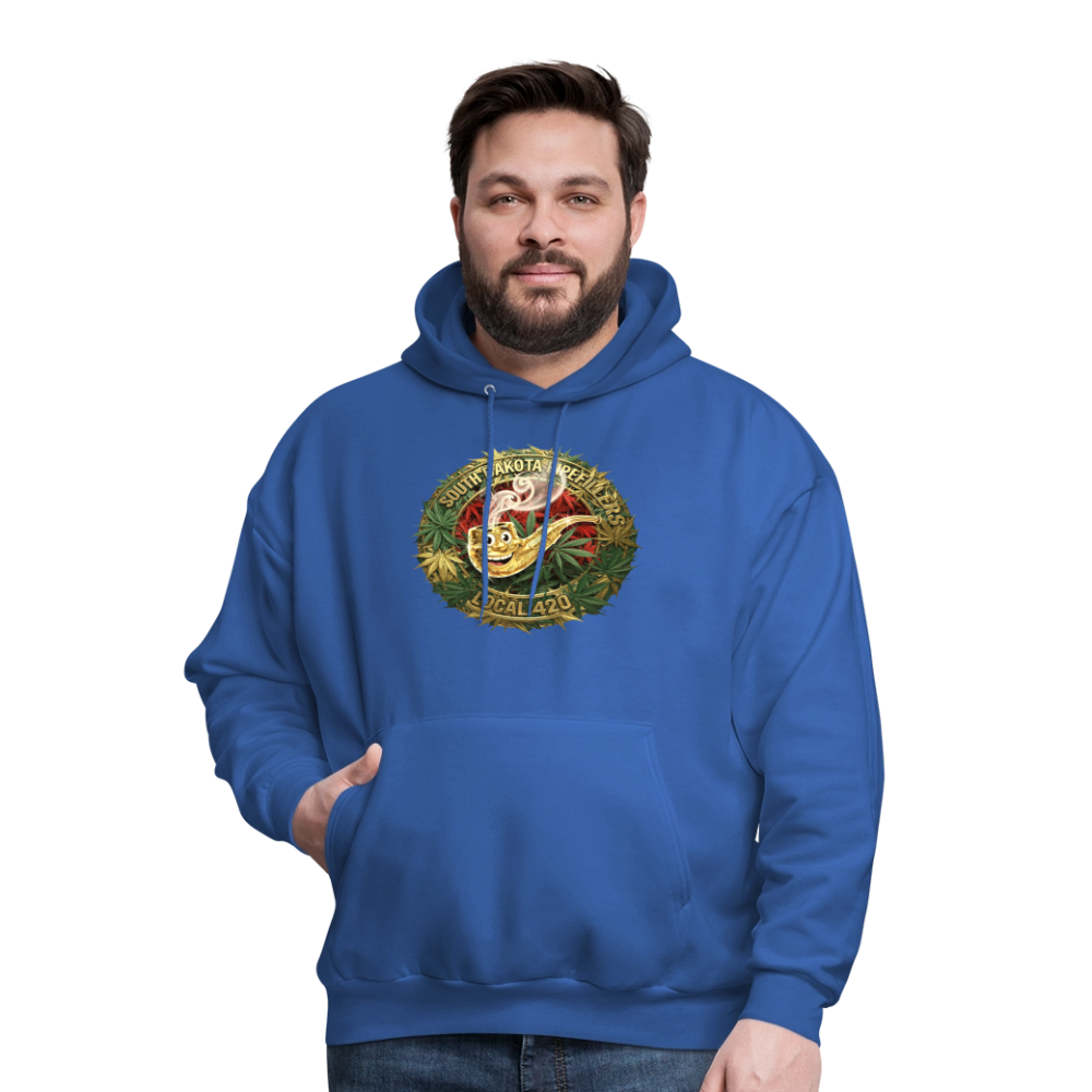 SOUTH DAKOTA PIPEFILLERS LOCAL 420 Men's  Hoodie - royal blue