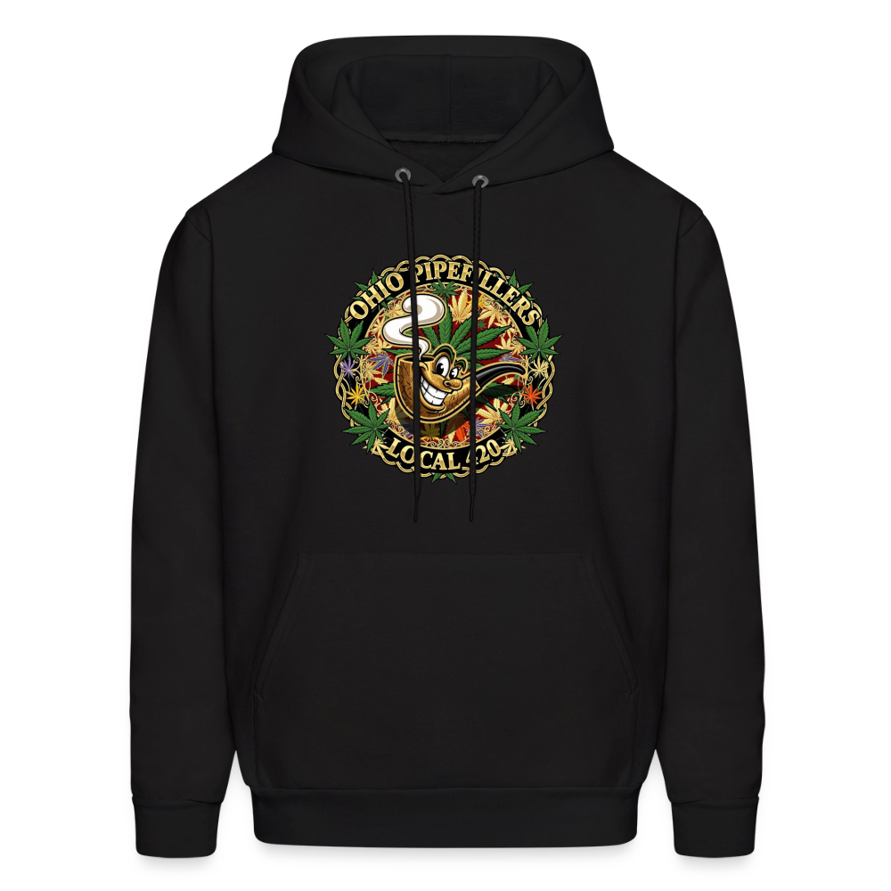 OHIO PIPEFILLERS LOCAL 420 Men's Hoodie - black