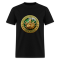 PENNSYLVANIA PIPEFILLERS LOCAL 420 F/B DESIGNS Men's T-Shirt - black