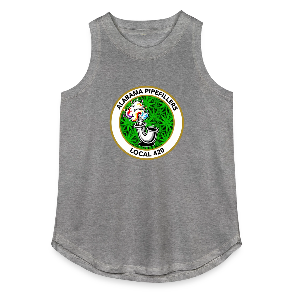 ALABAMA PIPEFILLERS LOCAL 420 Women's Relaxed Tank Top - granite heather 
